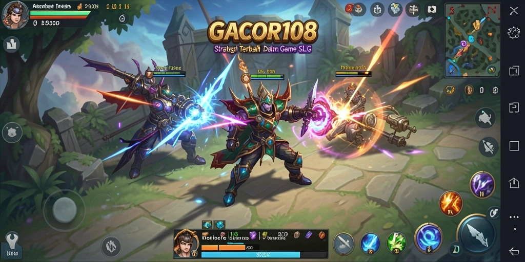 Tampilan gameplay seru GACOR108 yang penuh strategi.