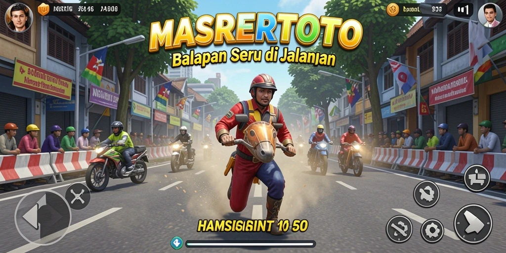 Screenshot dari gameplay MASRERTOTO yang mendebarkan dan penuh aksi.