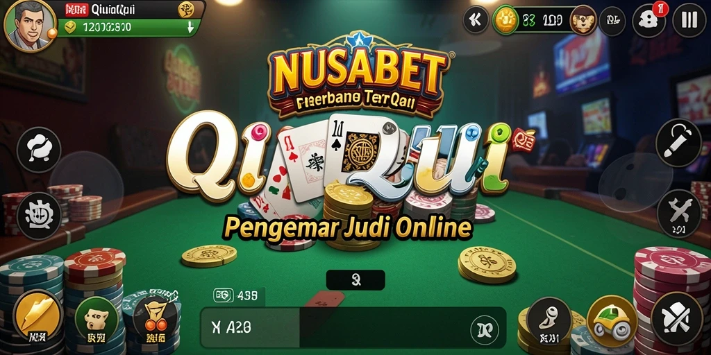 Tampilan seru gameplay QiuQiu di NUSABET.
