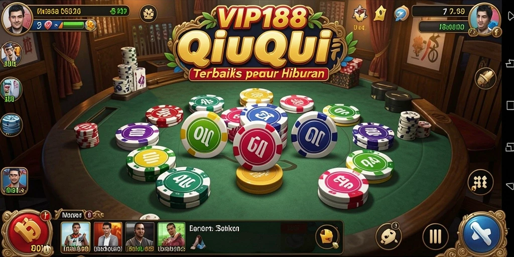 Tampilan gameplay QiuQiu yang menarik dan seru.